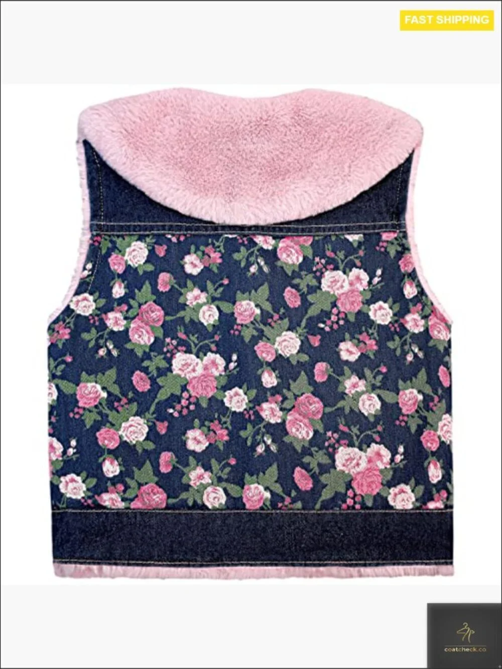 Distressed Denim Vest Embroidered Butterfly Sequins Sleeveless Jacket Y2K Chic